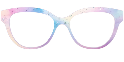 The Dreamy Pastel with Holographic Glitter - Front Top Thumbnail - Pair Eyewear