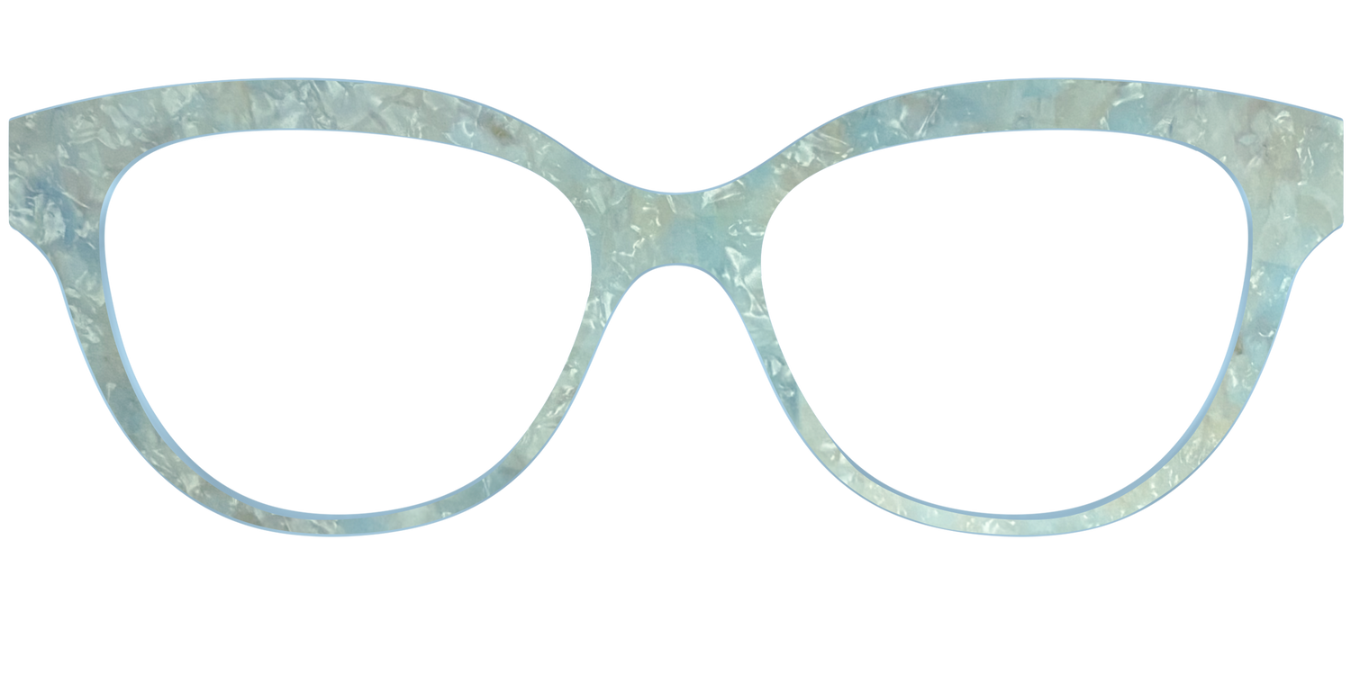 The Ethereal Pearl - Front Top Image - Pair Eyewear