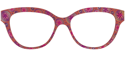 The Gold Foil Luna Lovegood™ - Front Top Thumbnail - Pair Eyewear