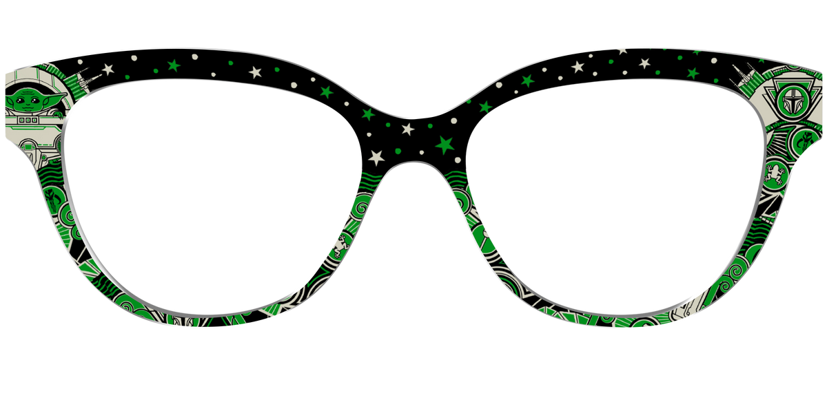 Grogu™ Deco Galaxy - Front Top Image - Pair Eyewear