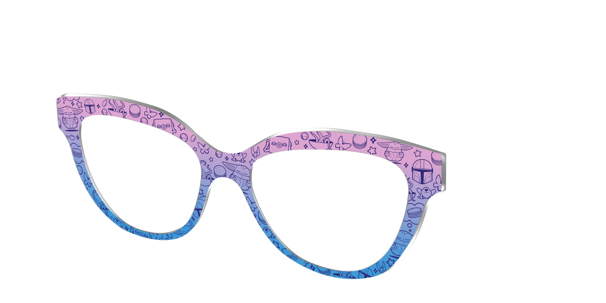 Grogu™ Galaxy Gradient - Angle Top Image - Pair Eyewear