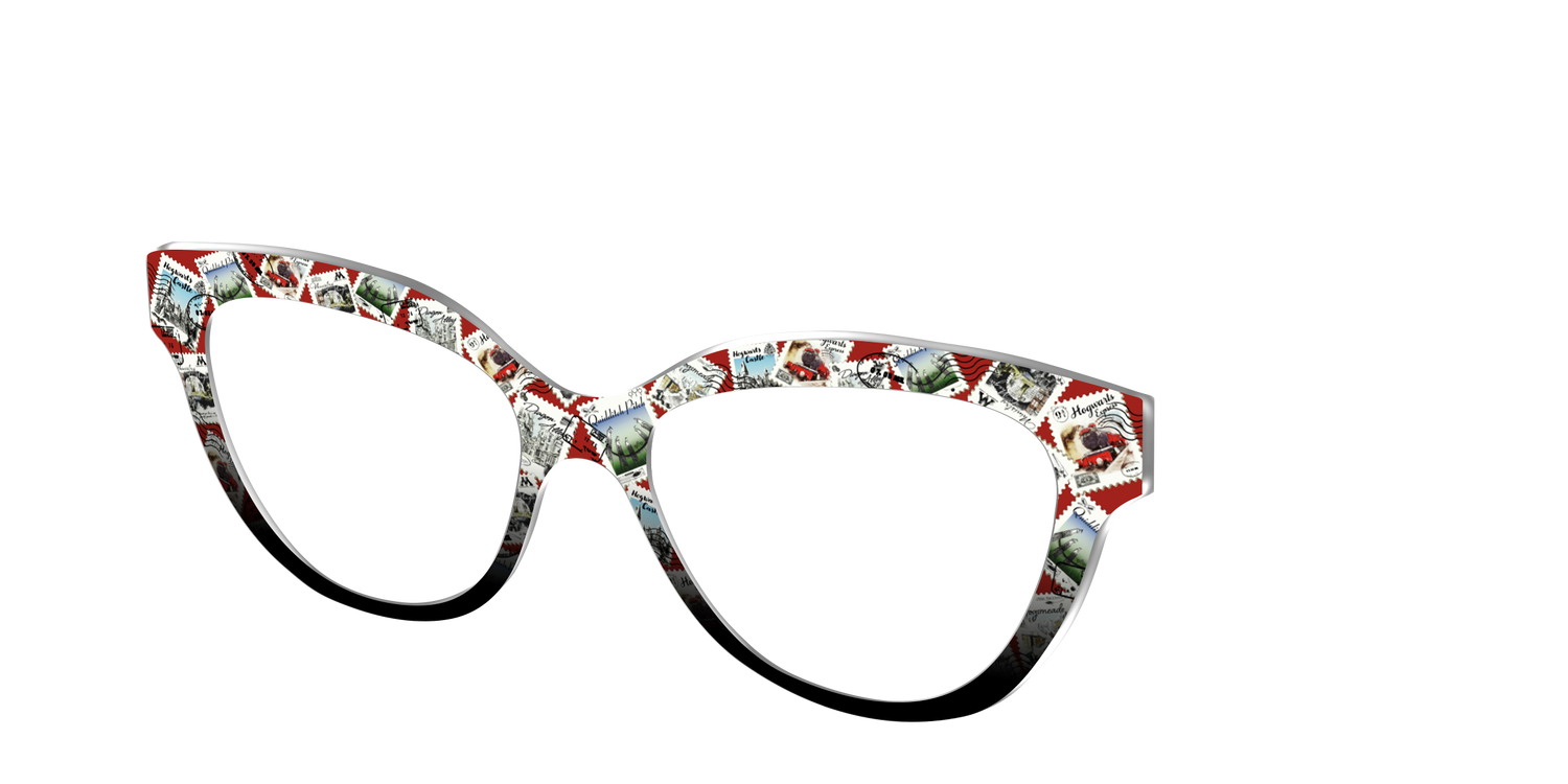 The Hogwarts™ Stamps - Angle Top Image - Pair Eyewear