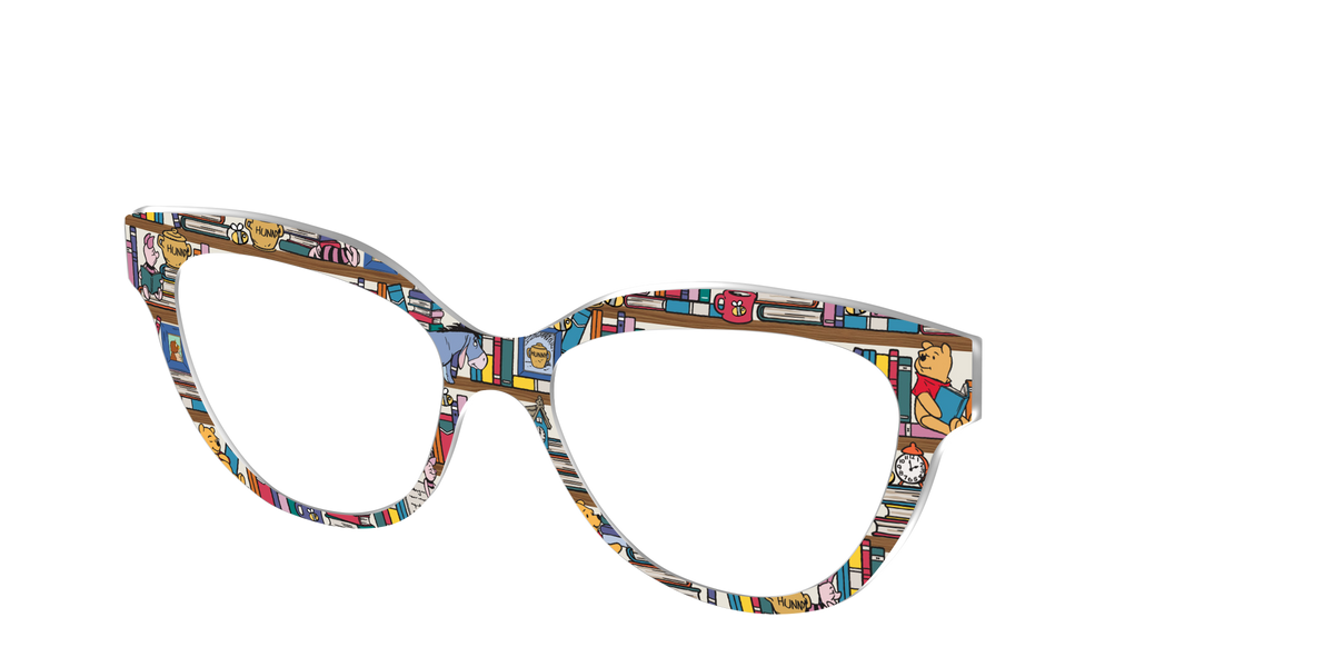 Hundred Acre Bookshelf - Angle Top Image - Pair Eyewear