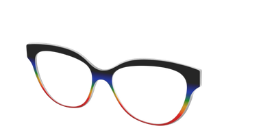 The Love Wins Gradient - Angle Top Thumbnail - Pair Eyewear