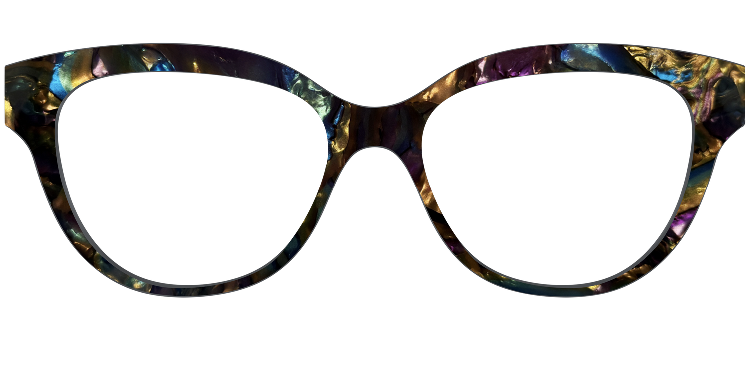 The Mercurius Bronze Pearl - Front Top Image - Pair Eyewear