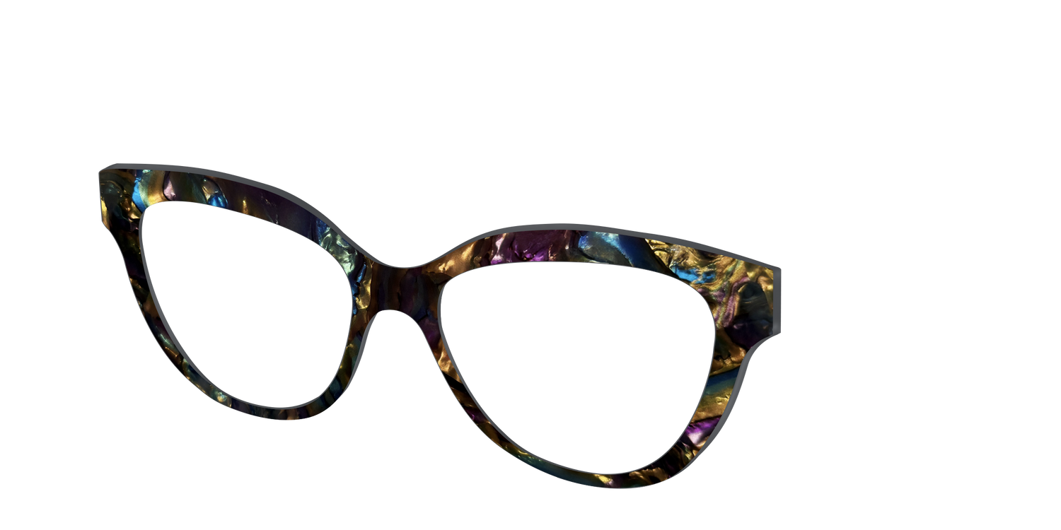 The Mercurius Bronze Pearl - Angle Top Image - Pair Eyewear