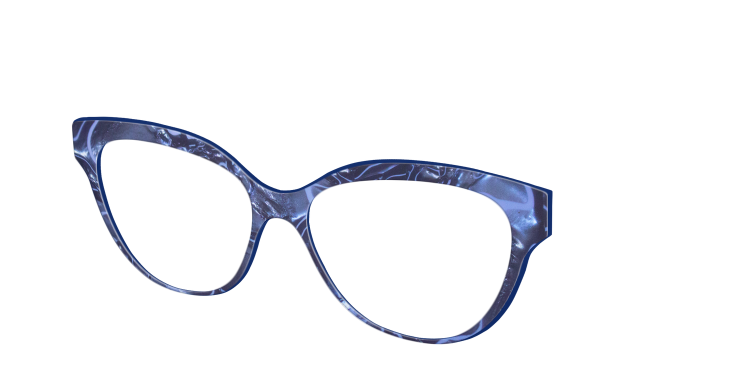 The Midnight Marble - Angle Top Image - Pair Eyewear