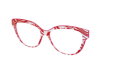 The Peppermint Swirl - Angle Top Thumbnail - Pair Eyewear