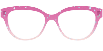 The Pink Butterfly Sparkle Crystal - Front Top Thumbnail - Pair Eyewear