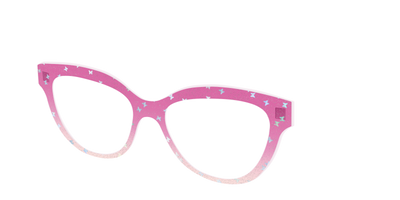 The Pink Butterfly Sparkle Crystal - Angle Top Thumbnail - Pair Eyewear