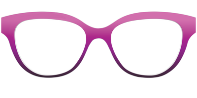 The Pink to Plum Gradient - Front Top Thumbnail - Pair Eyewear