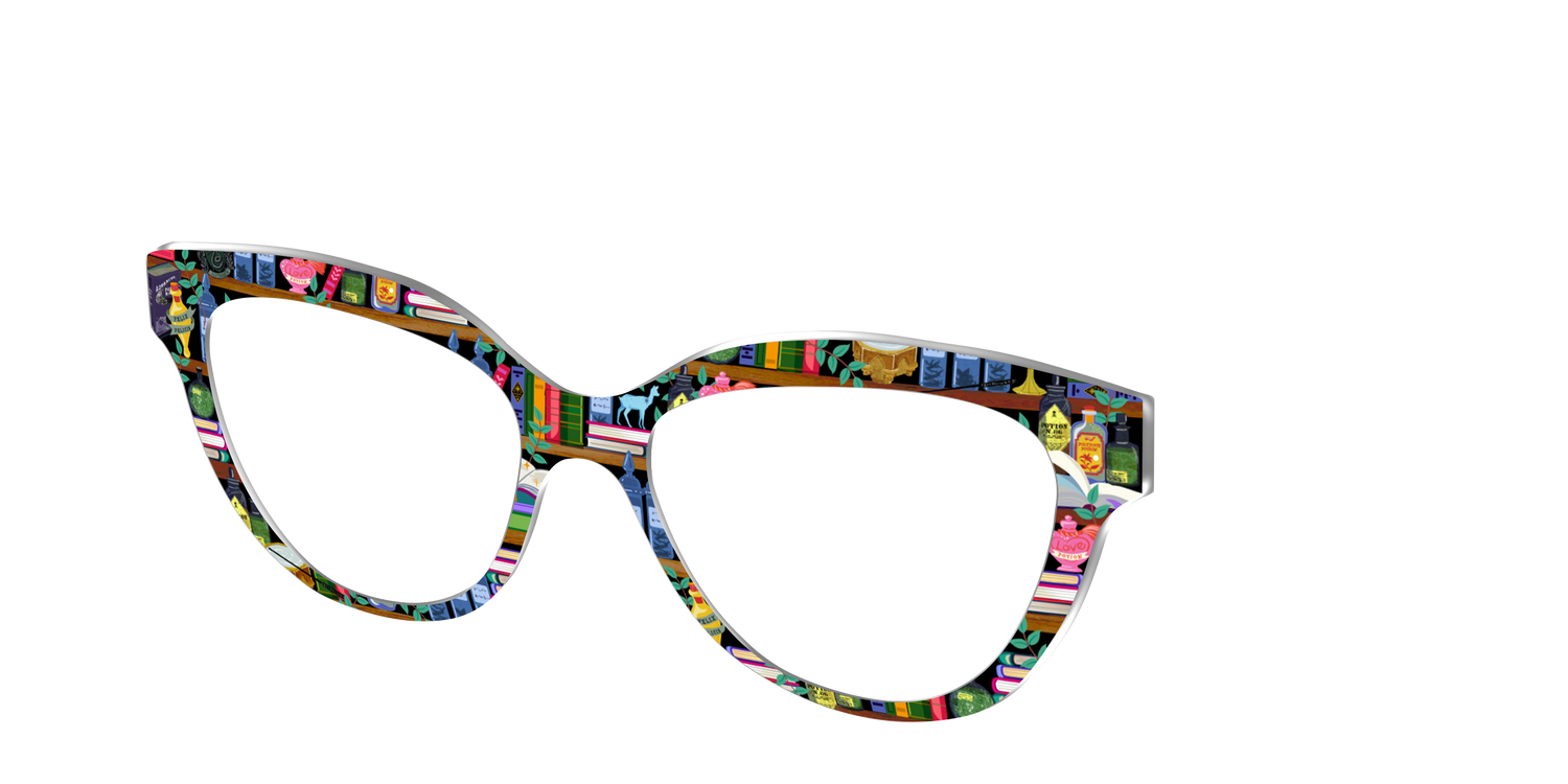The Potions Bookcase - Angle Top Image - Pair Eyewear
