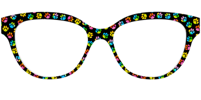 The Rainbow Paw Print - Front Top Thumbnail - Pair Eyewear