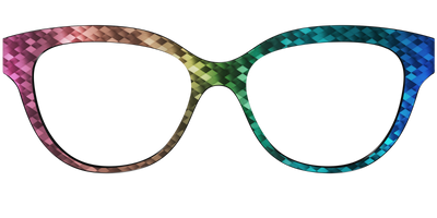 The Rainbow Prism - Front Top Thumbnail - Pair Eyewear