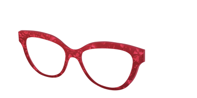 The Ruby Pearl Marble - Angle Top Thumbnail - Pair Eyewear