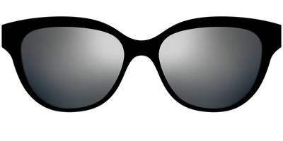 The Polarized Silver Reflective Sun Top - Front Top Thumbnail - Pair Eyewear