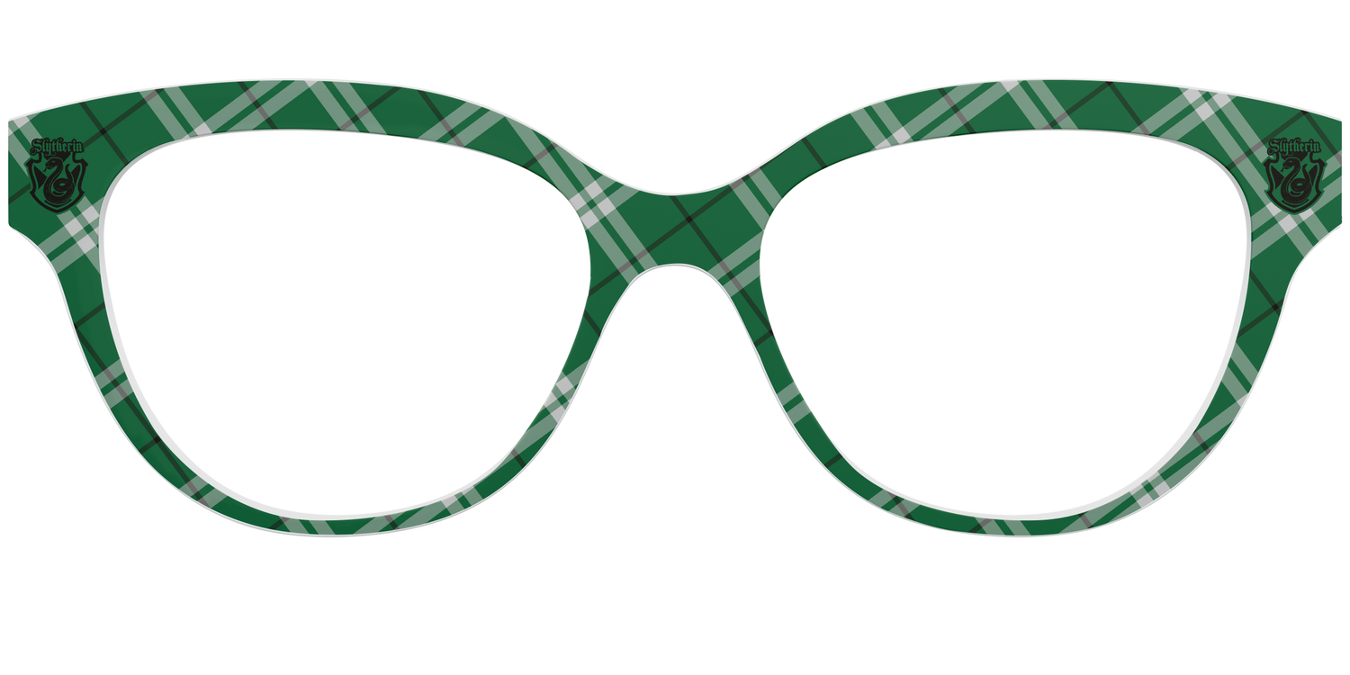The Slytherin™ Plaid - Front Top Image - Pair Eyewear