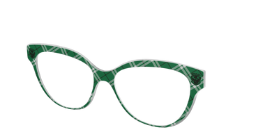 The Slytherin™ Plaid - Angle Top Thumbnail - Pair Eyewear