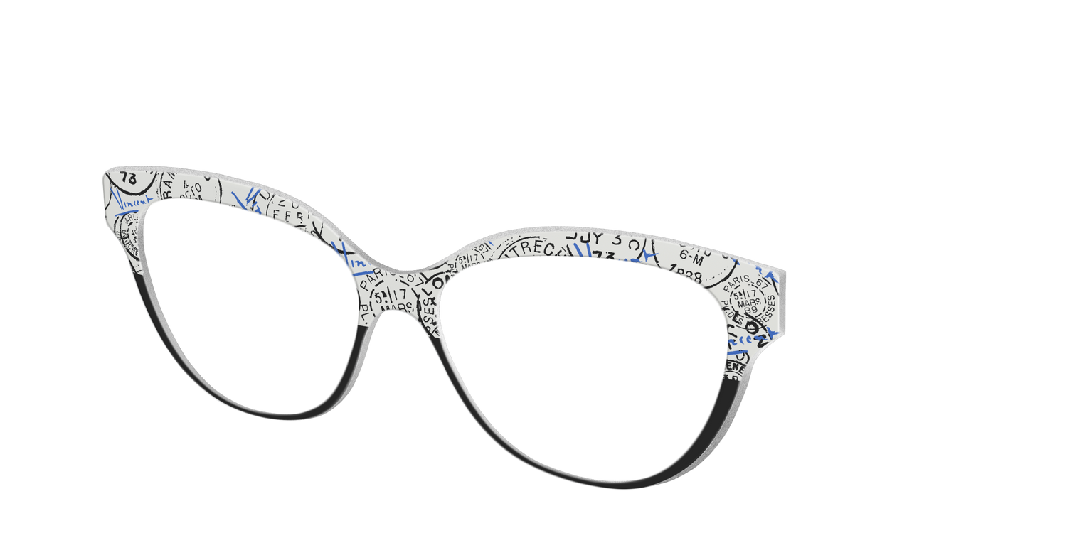 The Stamps Split - Angle Top Image - Pair Eyewear