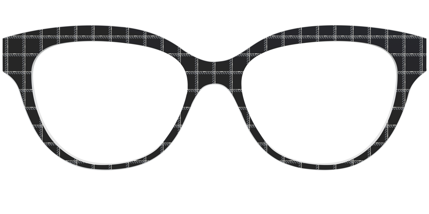 The Windowpane Plaid - Front Top Image - Pair Eyewear