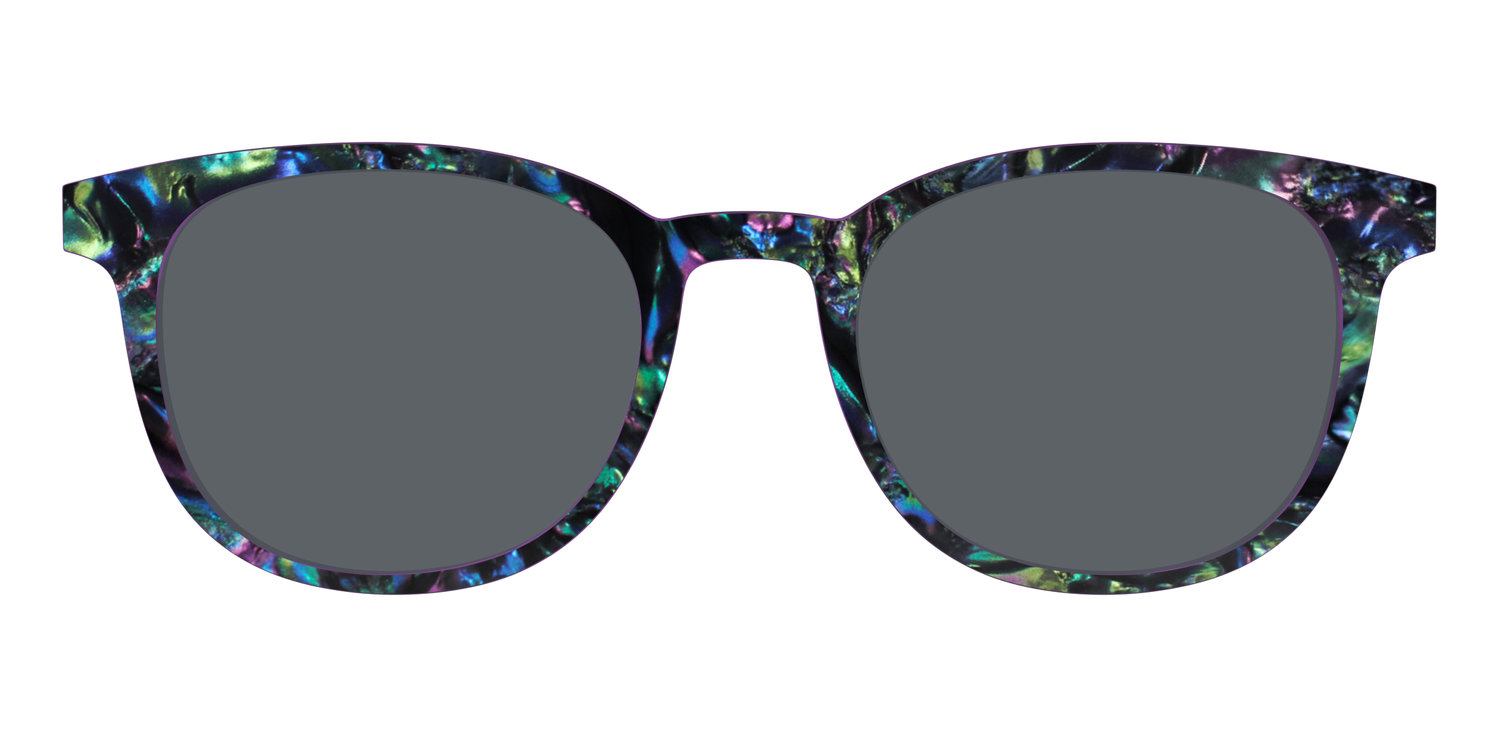 The Polarized Abalone Sun Top - Front Top Image - Pair Eyewear