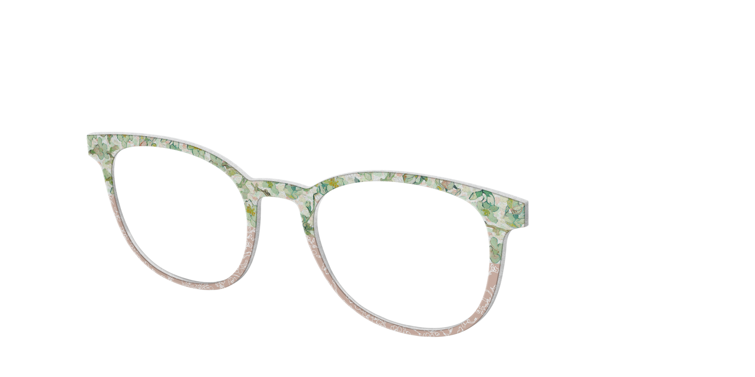 The Almond Blossom Split - Angle Top Image - Pair Eyewear