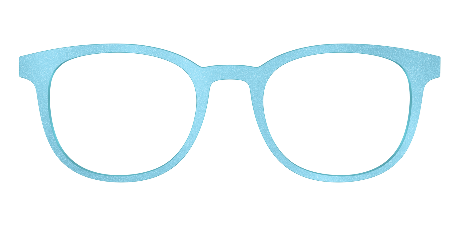 The Aqua Shimmer - Front Top Image - Pair Eyewear