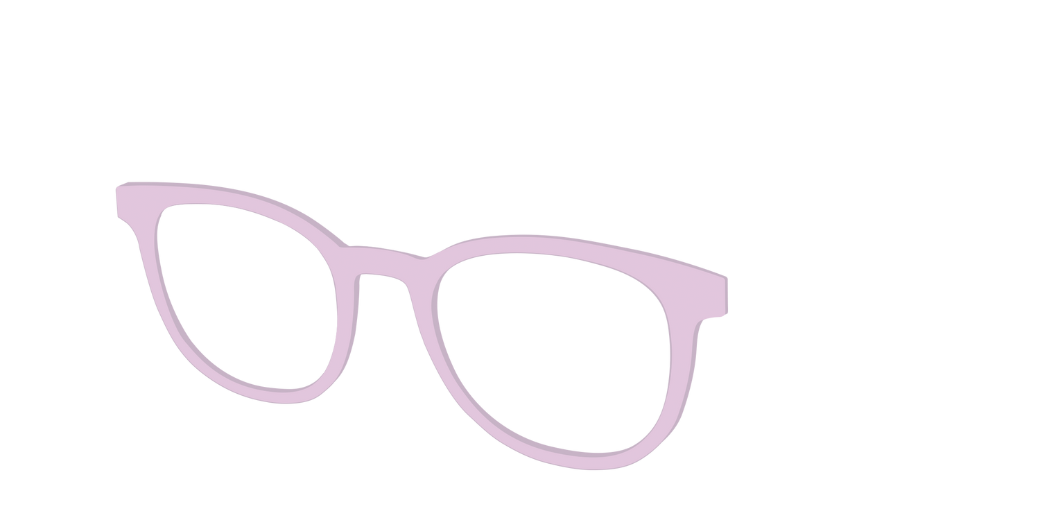 The Blush - Angle Top Image - Pair Eyewear