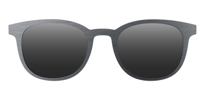 The Polarized Brushed Nickel Sun Top - Front Top Thumbnail - Pair Eyewear