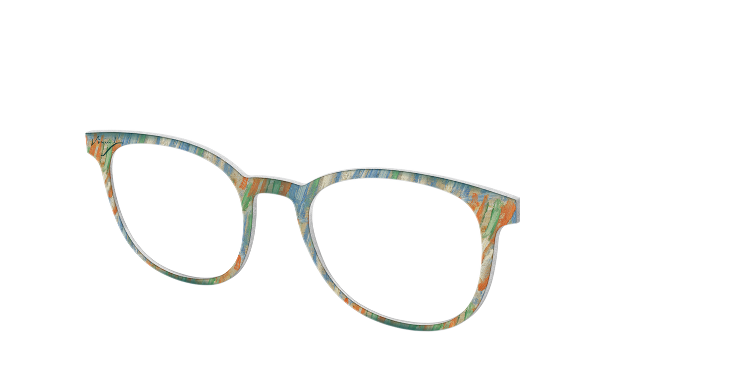 The Brush Strokes - Angle Top Image - Pair Eyewear