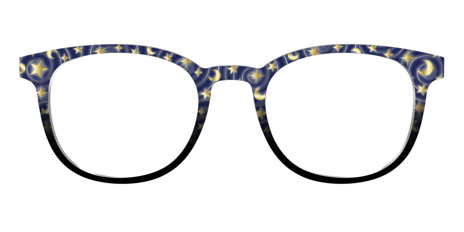 The Celestial Swirls - Front Top Image - Pair Eyewear