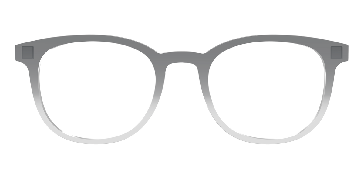 The Charcoal to Light Gray Gradient Crystal - Front Top Image - Pair Eyewear