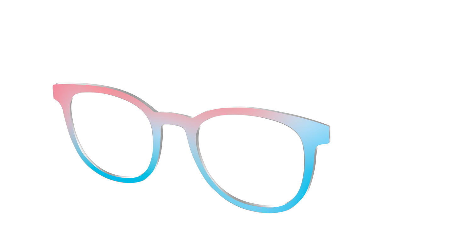 The Daybreak Ombre - Angle Top Image - Pair Eyewear