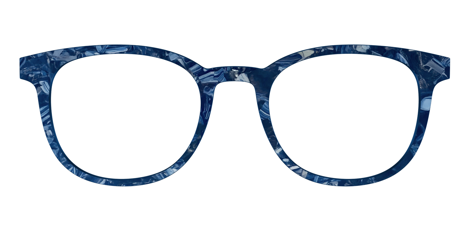 The Deep Slate Pearl Marble - Front Top Image - Pair Eyewear