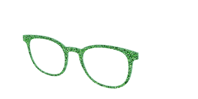 The Emerald Sparkle - Angle Top Thumbnail - Pair Eyewear