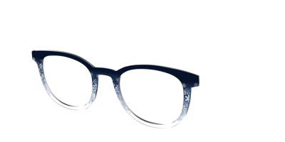 The Frosty Snowflake Split - Angle Top Thumbnail - Pair Eyewear