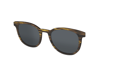 The Polarized Horn Sun Top - Angle Top Thumbnail - Pair Eyewear