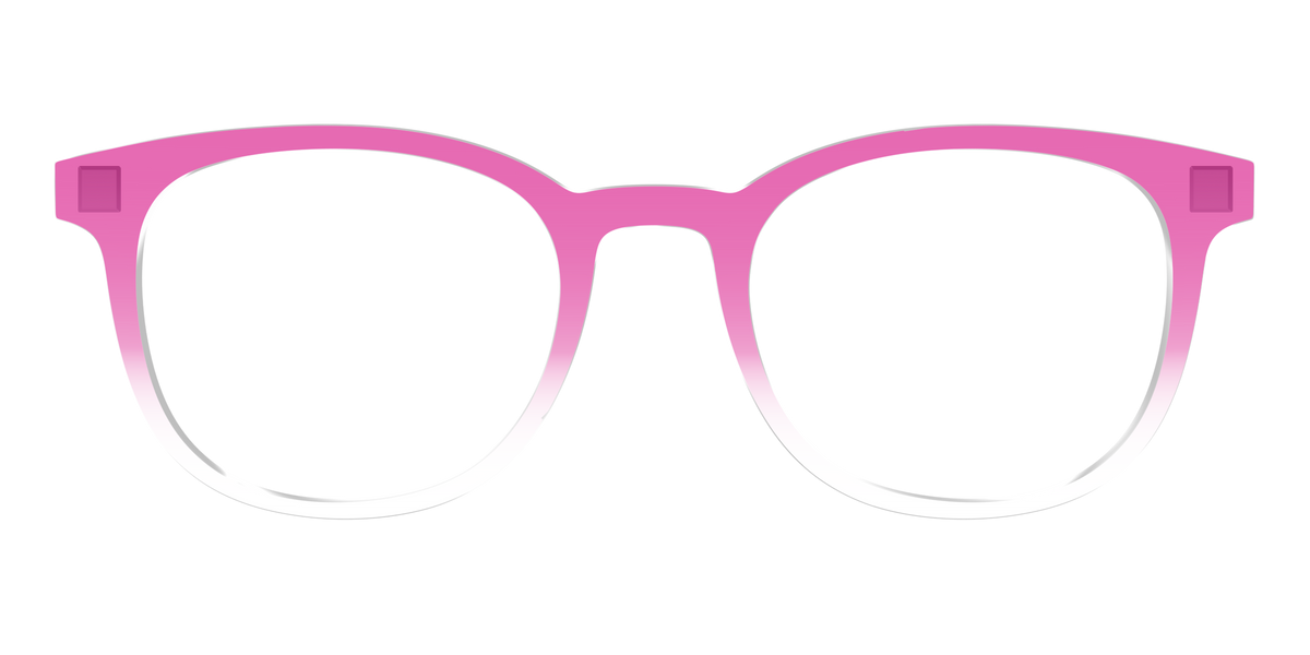 The Magenta Gradient Crystal - Front Top Image - Pair Eyewear