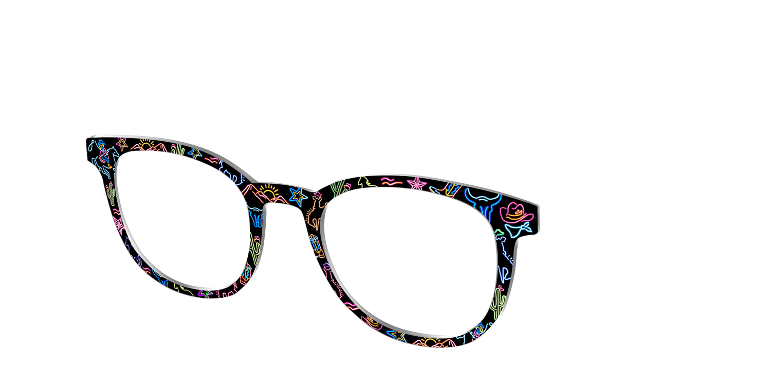 The Neon Rodeo - Angle Top Image - Pair Eyewear