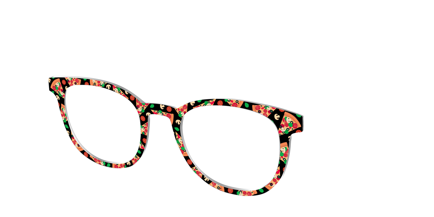 The Pizza Slices - Angle Top Image - Pair Eyewear