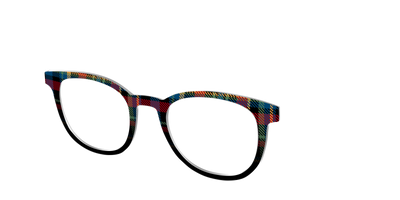 The Principal Plaid - Angle Top Thumbnail - Pair Eyewear