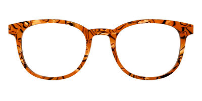 The Pumpkin Pearl Swirl - Front Top Thumbnail - Pair Eyewear