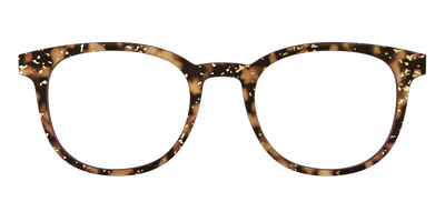 The Sandalwood Tortoise with Gold Foil - Front Top Thumbnail - Pair Eyewear