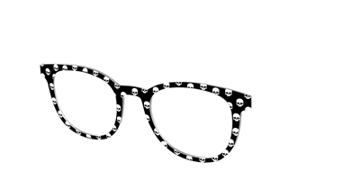 The Simple Spooky Skulls - Angle Top Thumbnail - Pair Eyewear