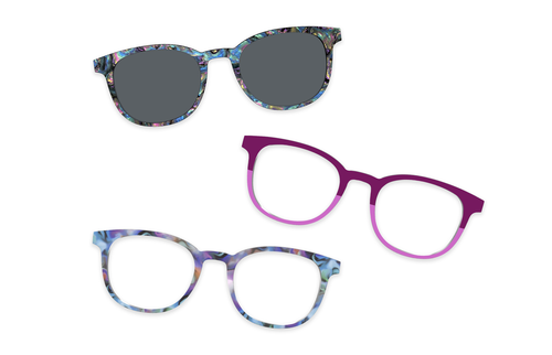 The Violet Wildflower Pairing Set - Pair Eyewear