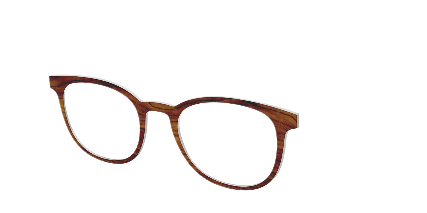 The Woodgrain - Angle Top Image - Pair Eyewear