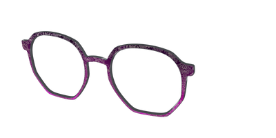 The Dark Romance Foil Damask - Angle Top Thumbnail - Pair Eyewear