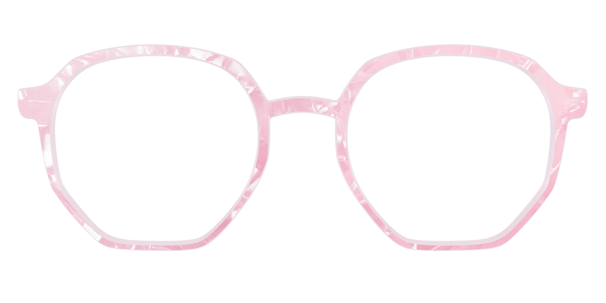The Rose Quartz Pearl Marble - Front Top Image - Pair Eyewear