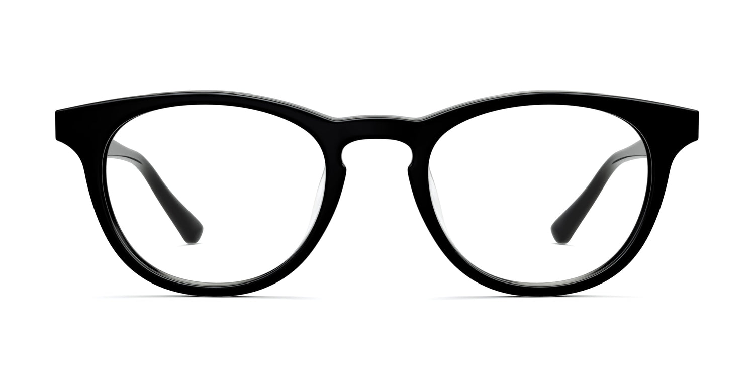 The Serra - Black - Front Base Image - Pair Eyewear