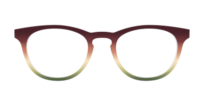 The Acorn to Moss Gradient - Front Top Thumbnail - Pair Eyewear